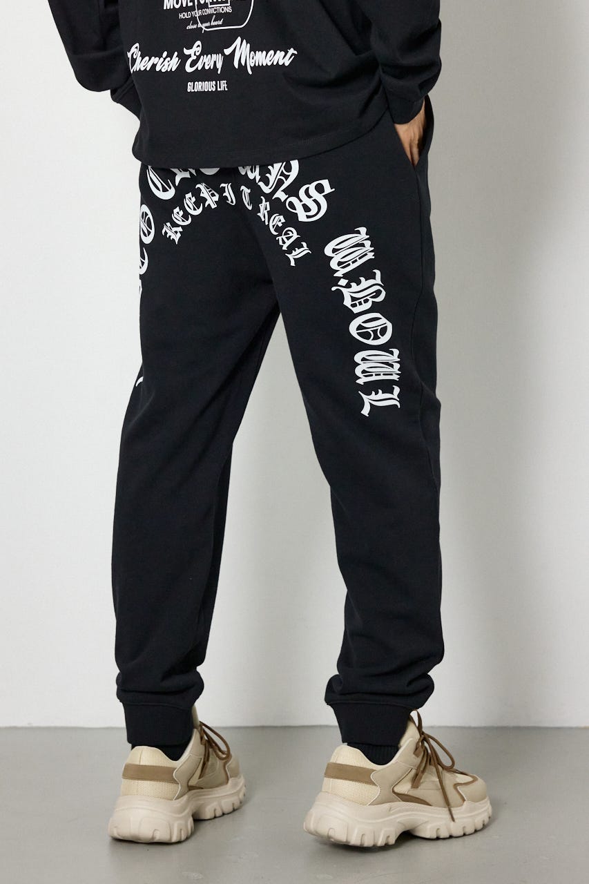 Gothic スウェットパンツ BLK L