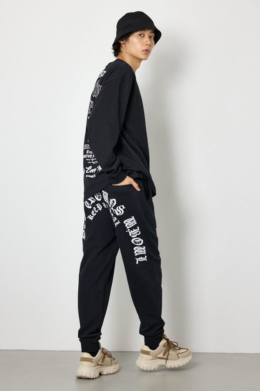 Gothic スウェットパンツ BLK L