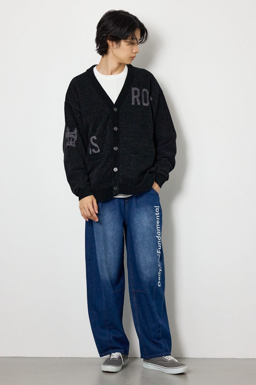 splash バギーデニムパンツ L/BLU M