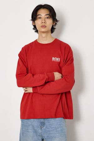 シールドロゴロングスリーブTシャツ