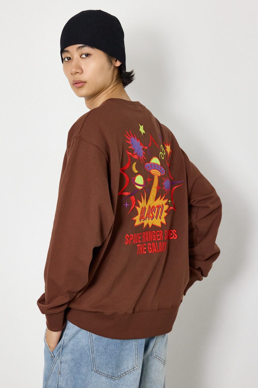 galaxyスウェット BRN M