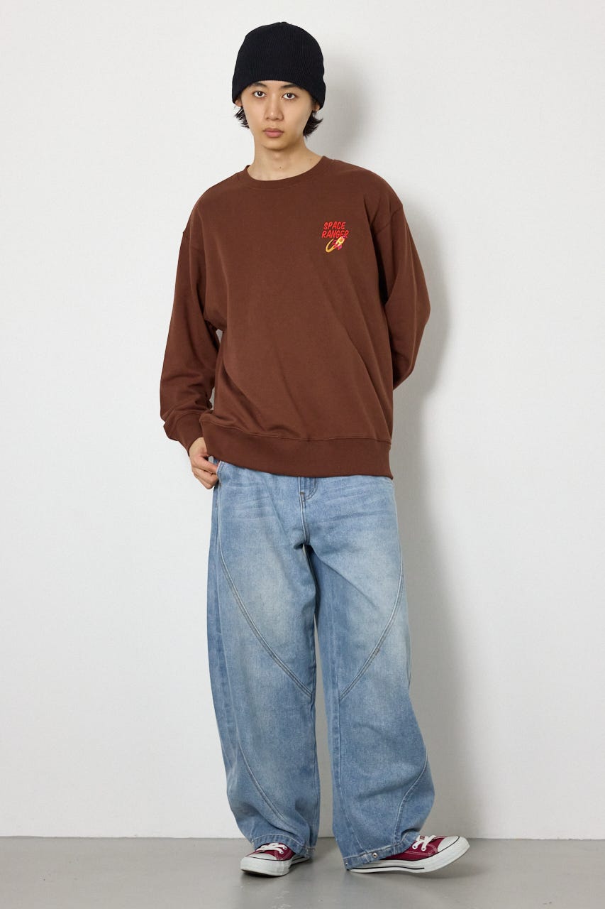 galaxyスウェット BRN M