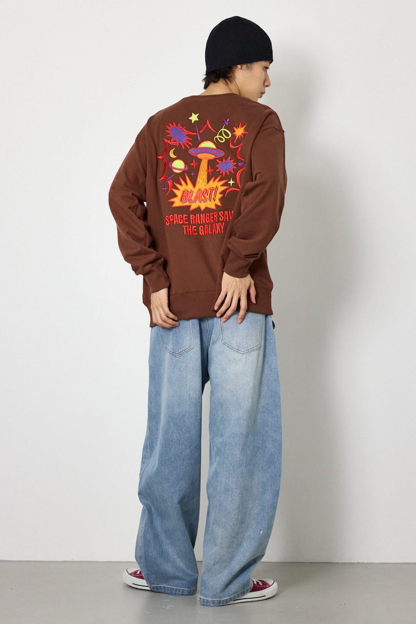 galaxyスウェット BRN M