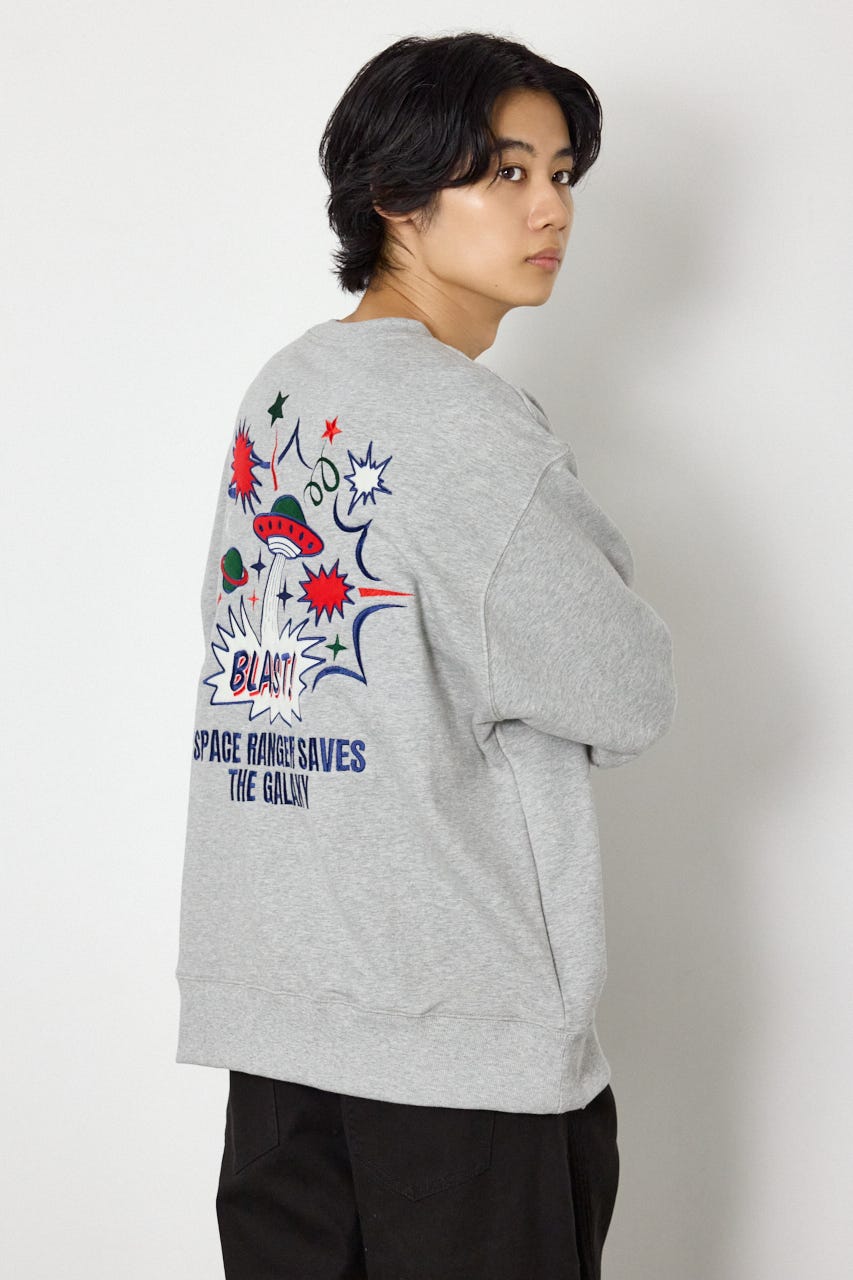 galaxyスウェット T.GRY L