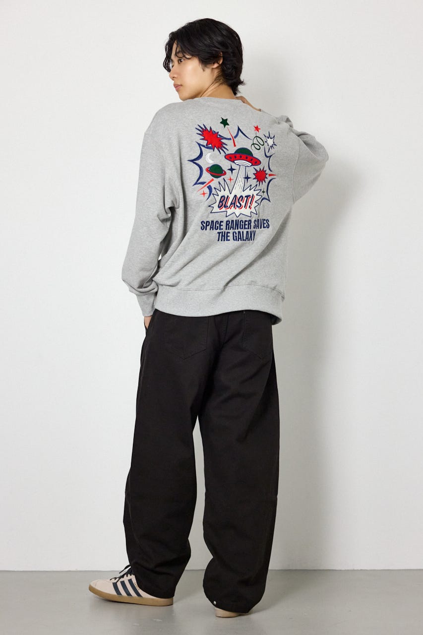 galaxyスウェット T.GRY L