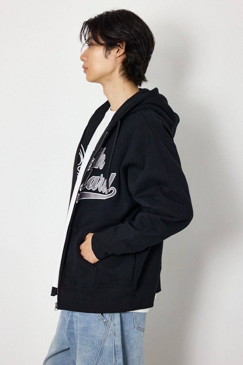 ノースタZIPパーカー BLK M