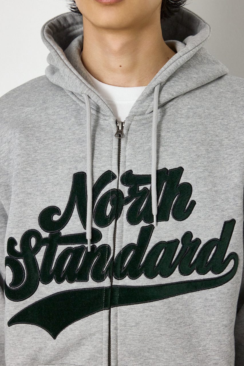 ノースタZIPパーカー T.GRY L