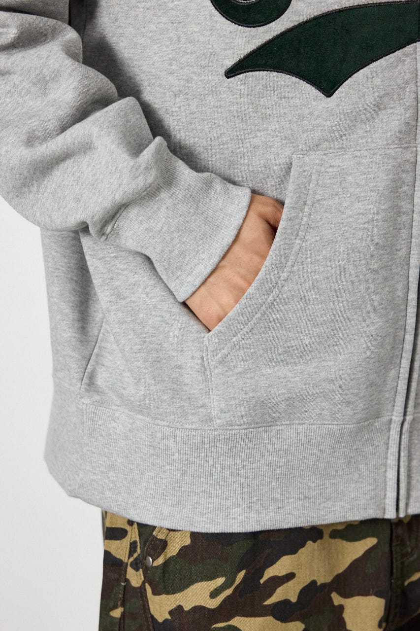 ノースタZIPパーカー T.GRY L