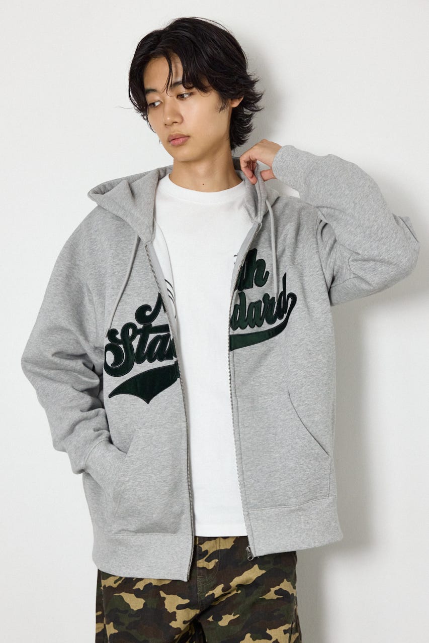 ノースタZIPパーカー T.GRY L