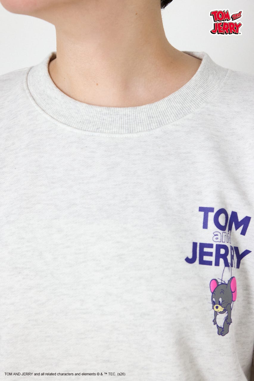 (TOM and JERRY)アソートスウェットトップス L/T.GRY FREE