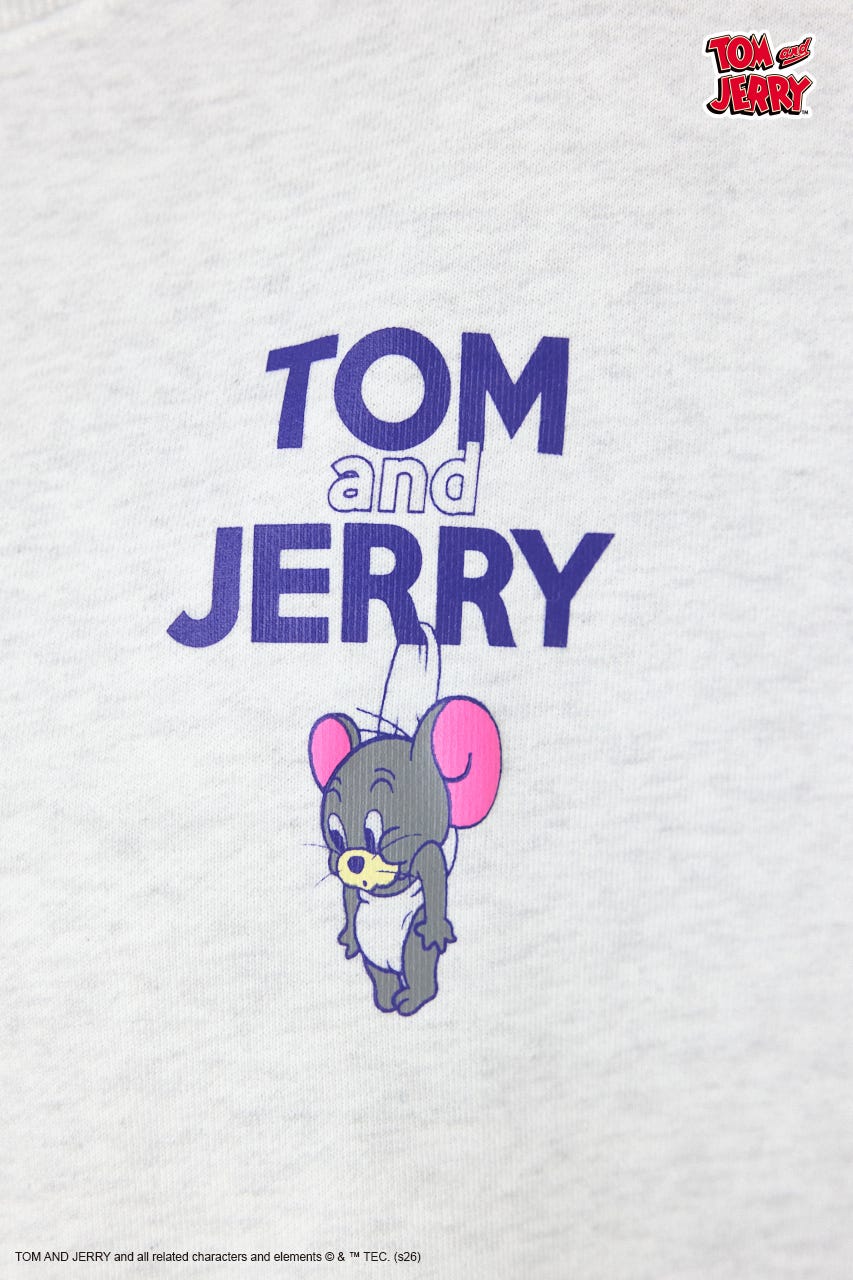 (TOM and JERRY)アソートスウェットトップス L/T.GRY FREE