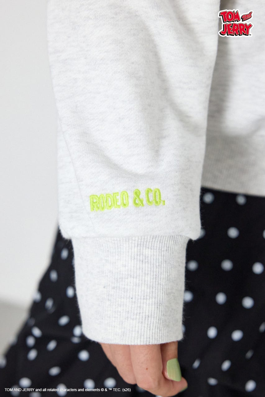 (TOM and JERRY)アソートスウェットトップス L/T.GRY FREE