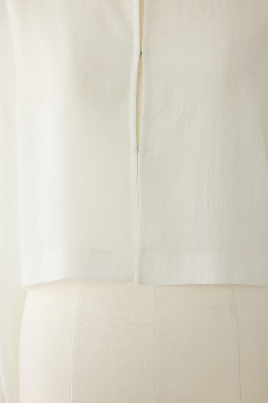 Open sleeve sheer SH WHT FREE