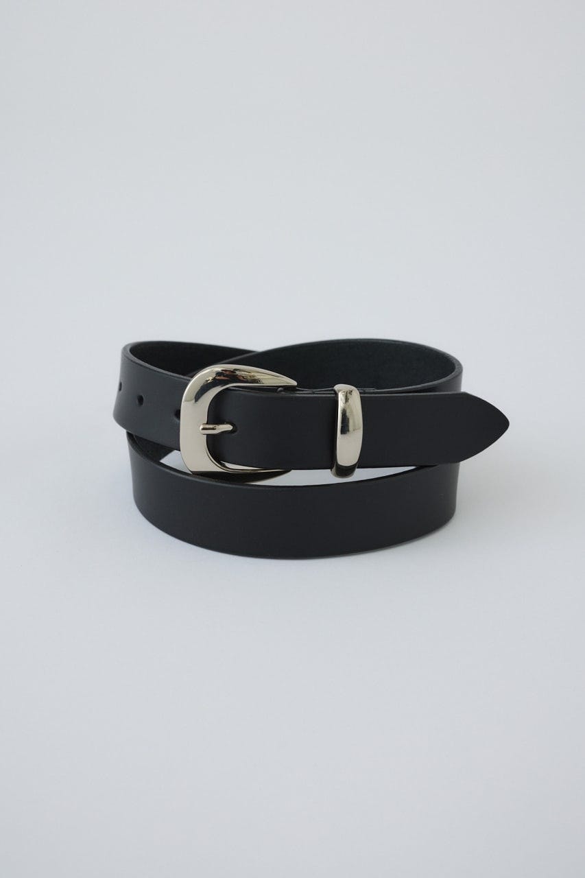 【RESTOCK PRE ORDER】Mannish belt BLK FREE