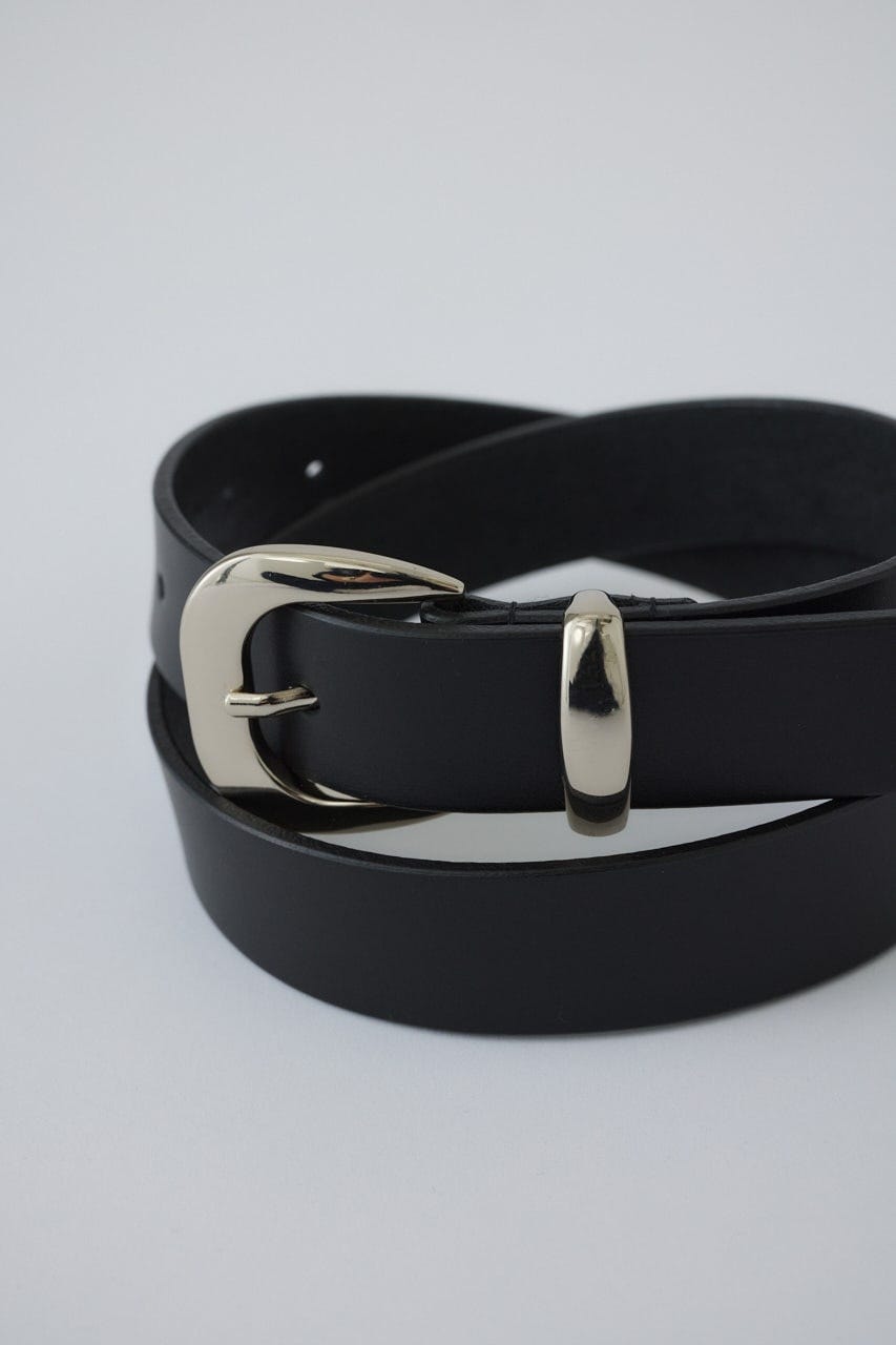 【RESTOCK PRE ORDER】Mannish belt BLK FREE