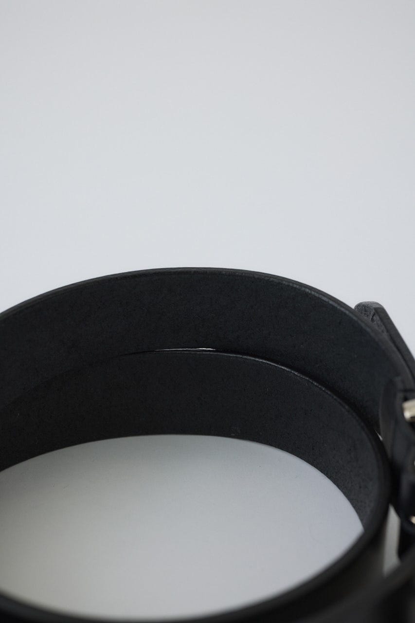 【RESTOCK PRE ORDER】Mannish belt BLK FREE