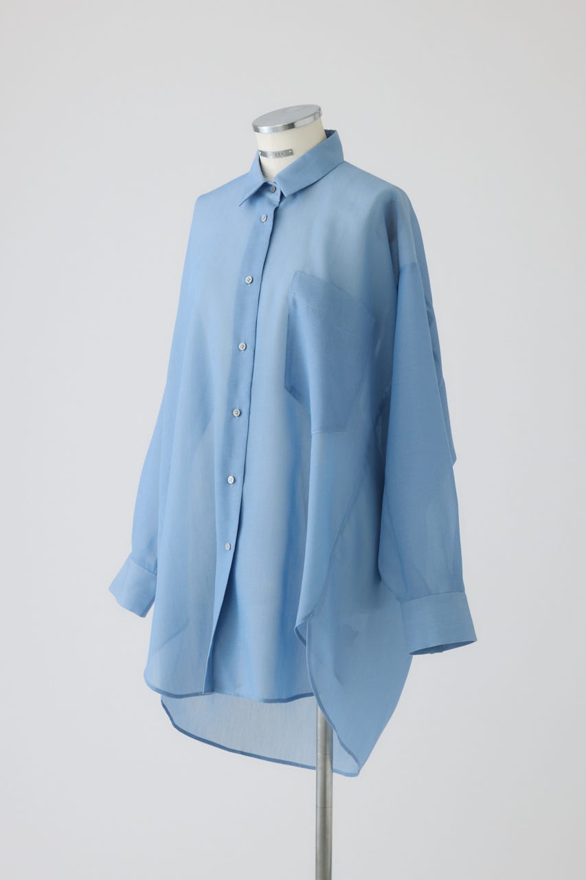 【27SS PRE ORDER】Back volume SH L/BLU FREE