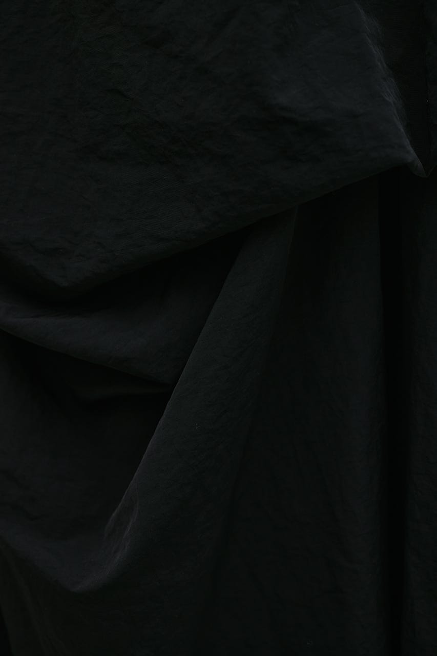 ランダムタックフレアスカート BLK S
