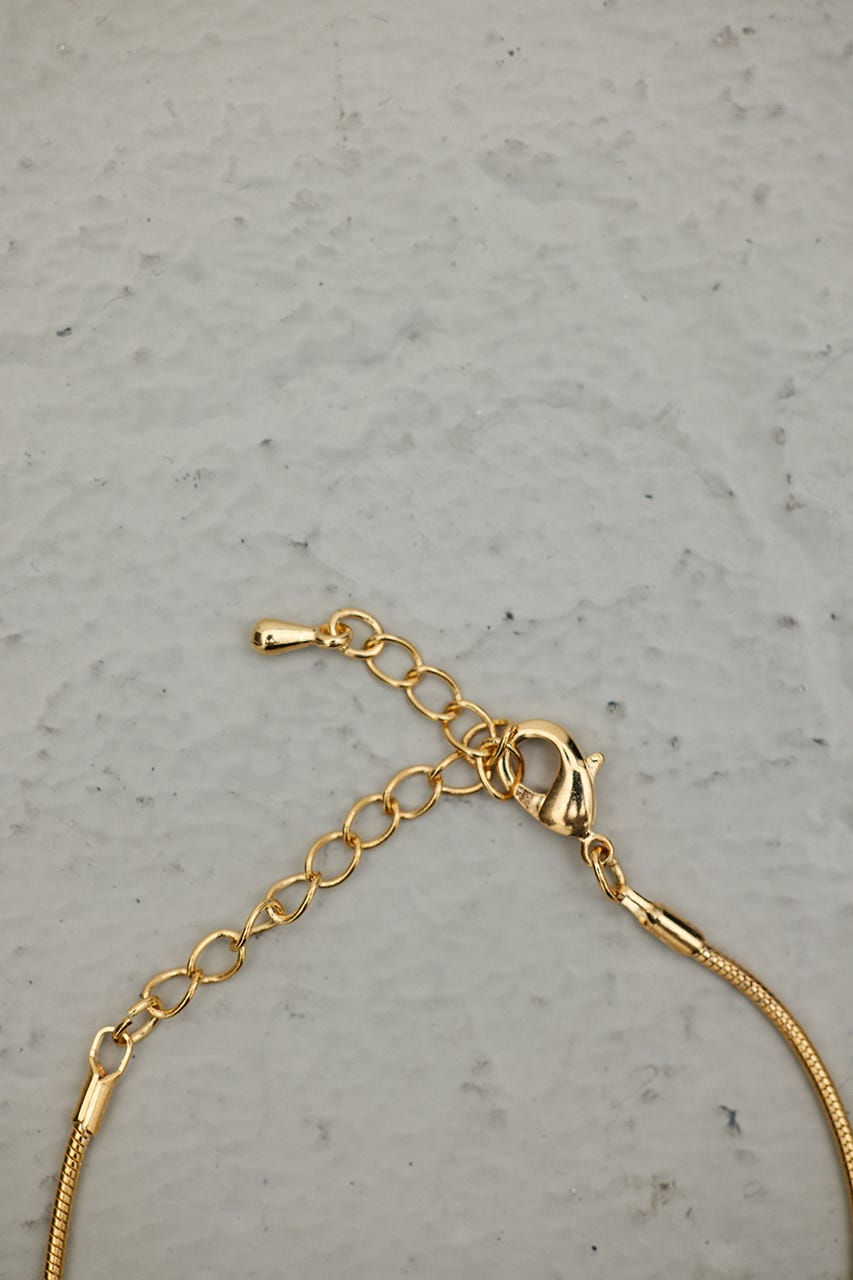ラインモチーフブレスレット GLD FREE