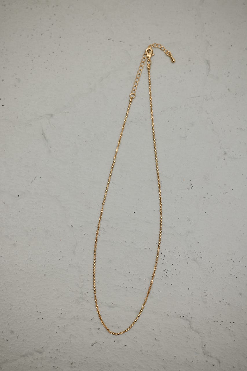 ランダムチェーンネックレス GLD FREE