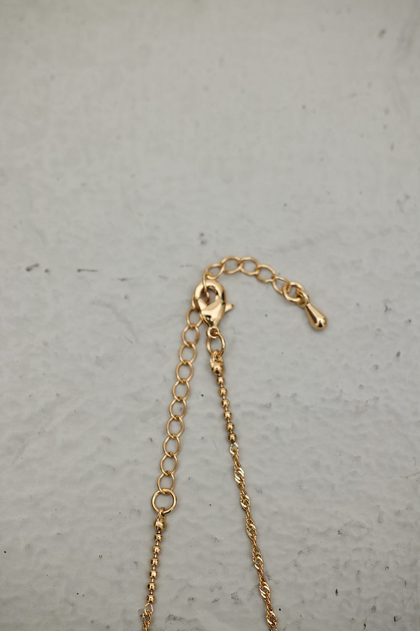 ランダムチェーンネックレス GLD FREE