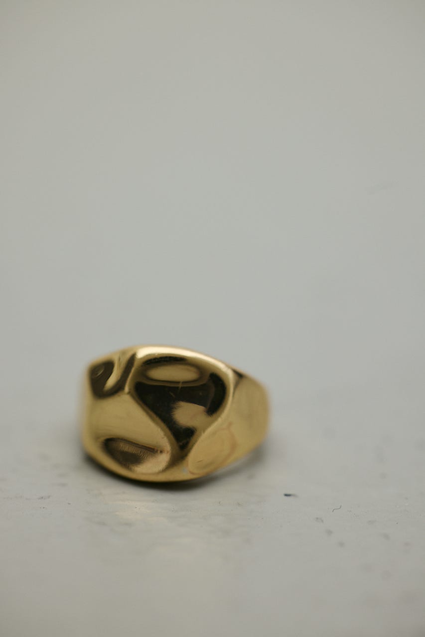 ワイドバンピーリング GLD FREE