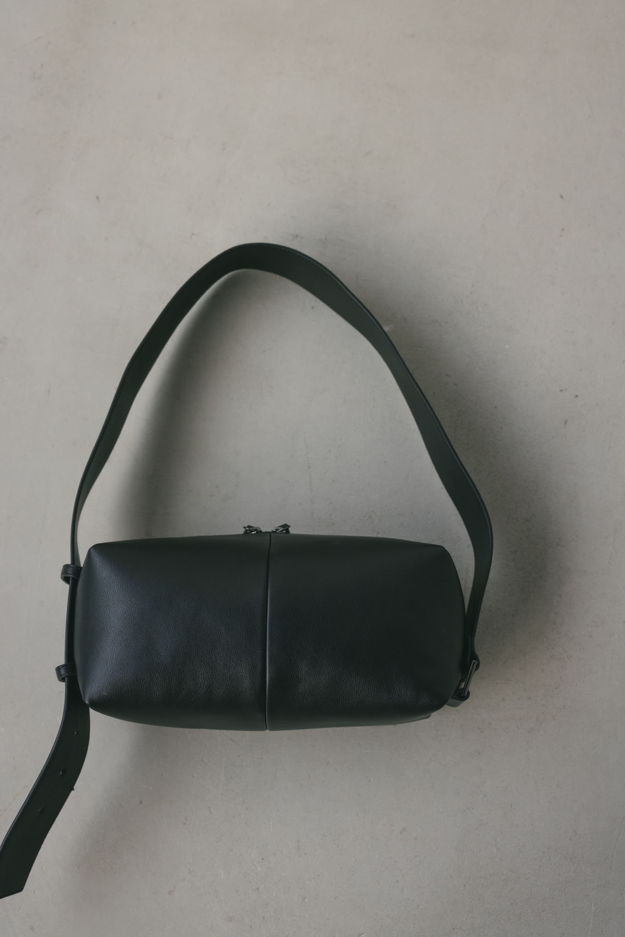 ワイドベルトスクエアバッグ BLK FREE