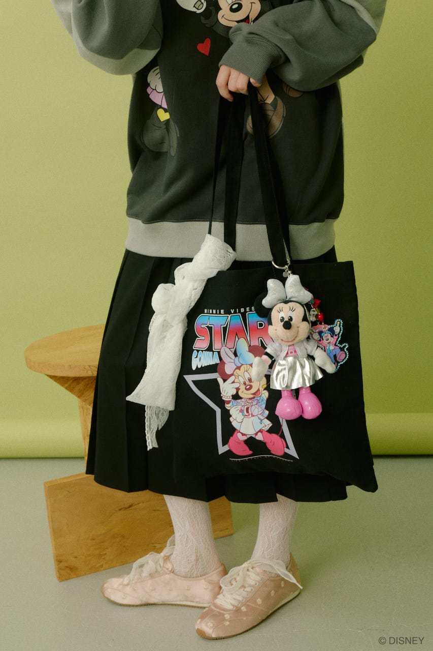 IDOL&FUN トートバック BLK FREE