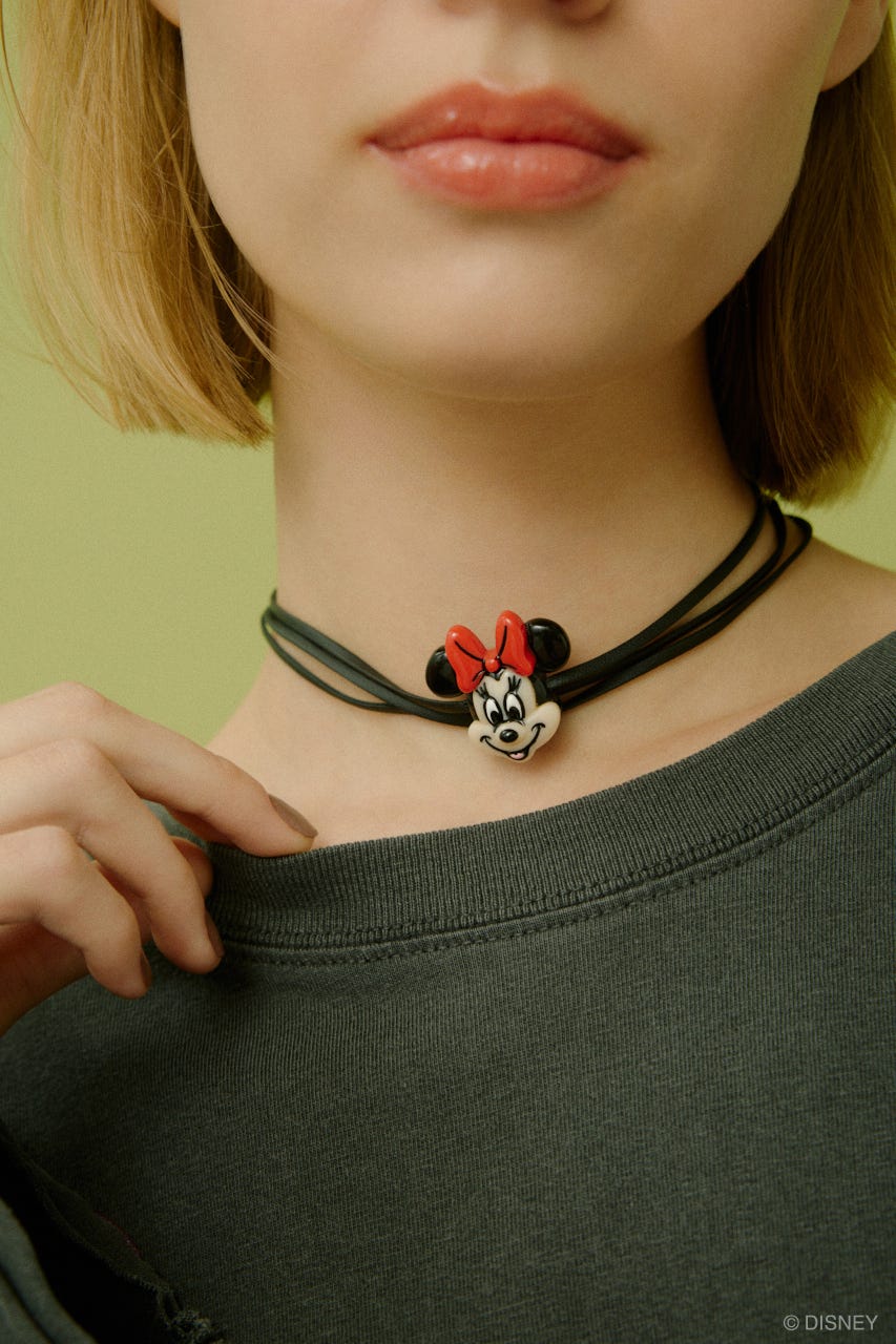 STRING ネックレス RED FREE