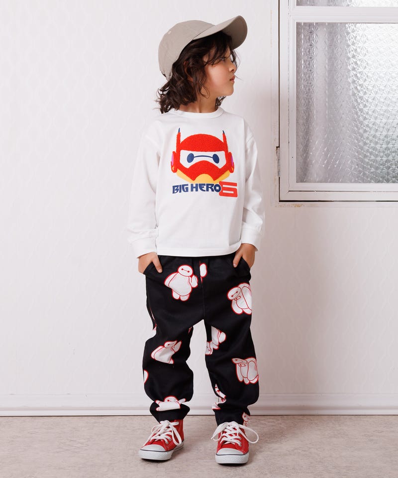 6/4～50%OFF SALE ディズニー ベイマックス キャラクター総柄ロング