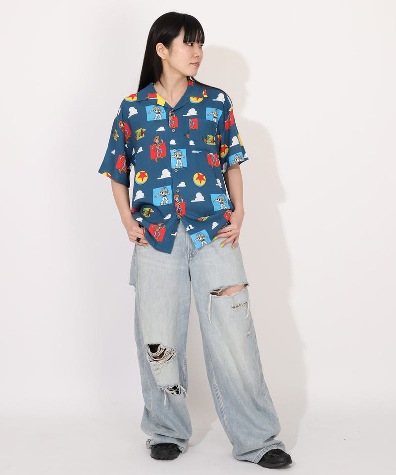 11/4まで60%OFF SALE 親子お揃い ディズニー トイ・ストーリー 総柄