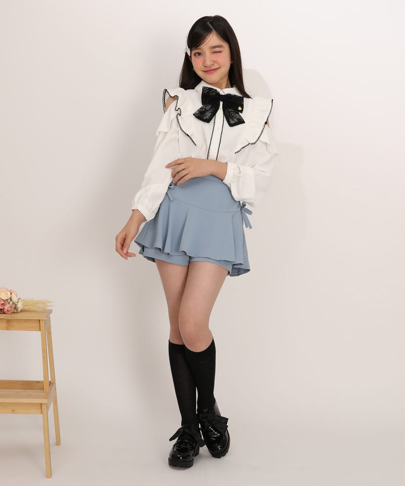 6/18～20%OFF SALE PINKHUNT ペプラムティアードショートパンツ 1220K