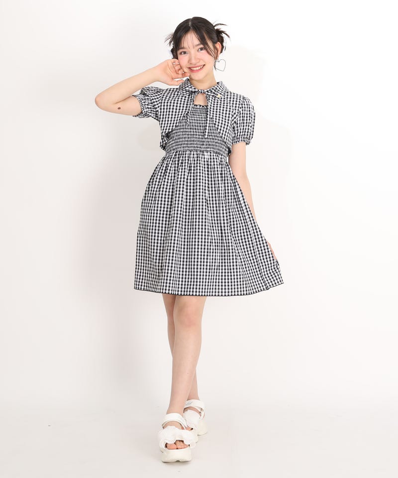 ルナ familiar　ボレロ付きワンピース ルナ familiar ボレロ付きワンピース ルナ familiar ボレロ付き