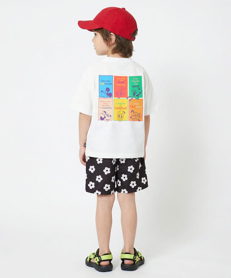 7/23～50%OFF SALE 【メール便】対応可 WEB限定 総柄ハーフパンツ