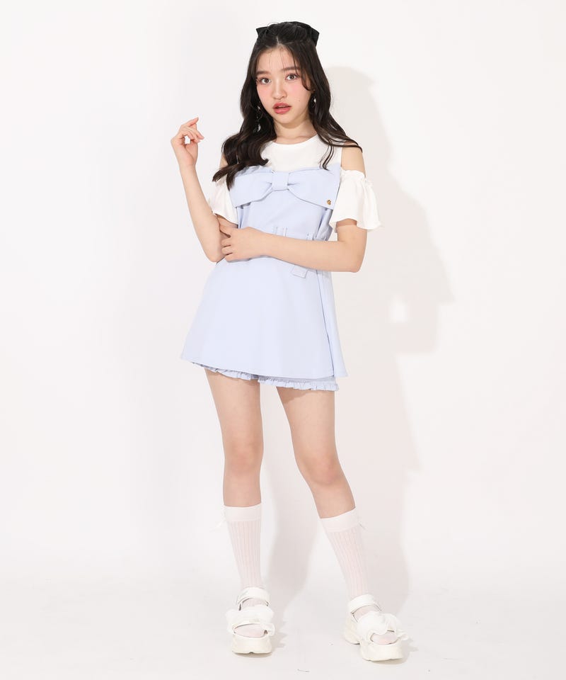 6/19一部再販 6/18～50%OFF SALE PINKHUNT リボンチュニック