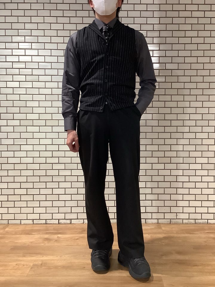 超形態安定】 ワイド 長袖 形態安定 綿100% ワイシャツ(S37-80