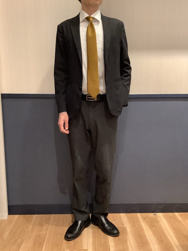 ネクタイ チェンジタイ ビジネス フォーマル(920 ゴールド): 東京