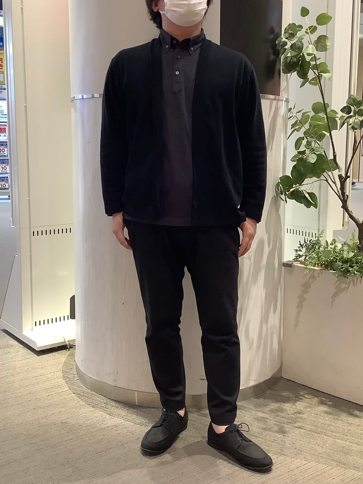 ポロシャツ 長袖 ビズポロ メンズ(M ダークグレー): 東京シャツ公式