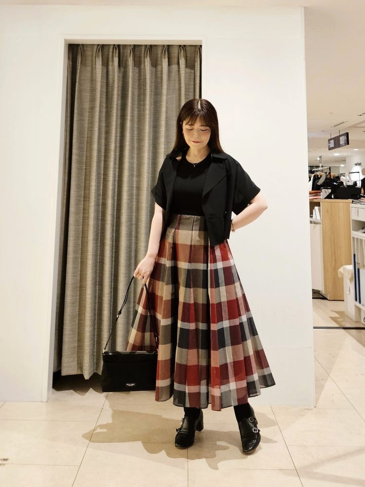 Tsuki.の【接触冷感】【防シワ】シアーボイルショートジャケットの投稿