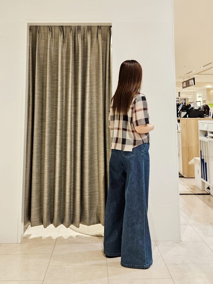 Tsuki.の【吸水速乾】【防シワ】クレストブリッジチェックカラミクロス
