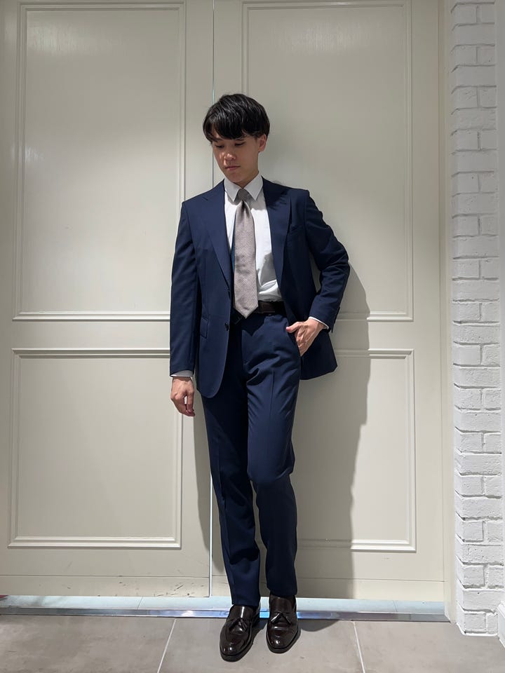 一部店舗限定】バイカラークレストブリッジチェックベアタイ（ネクタイ