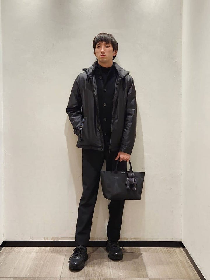 一部店舗限定】シャドーチェックランチトート（バッグ）｜BLACK LABEL