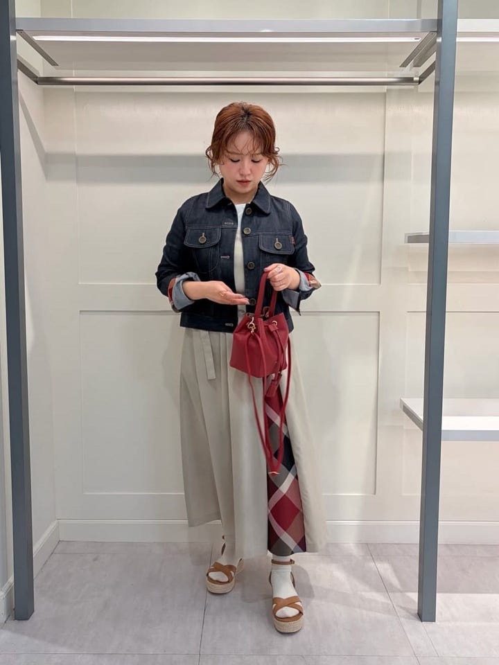 MIYANOのプレーンストレッチツイルビスチェドレスの投稿