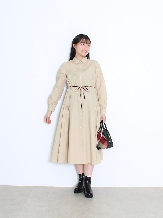 春季のクレストブリッジチェックチュールビスチェ付きトップスの投稿
