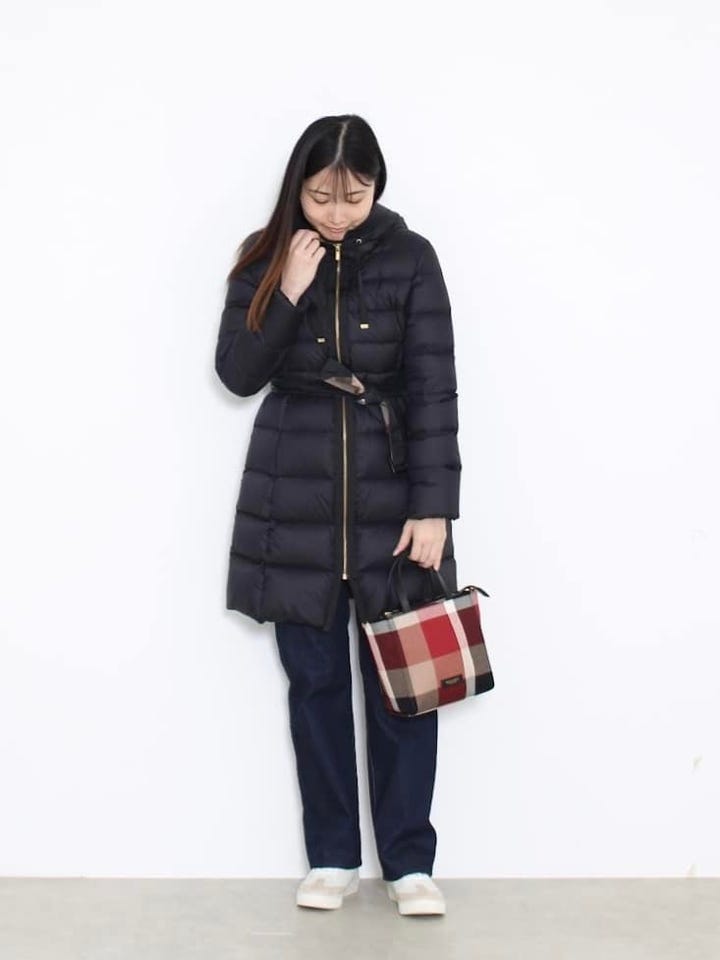 防風・はっ水】リップタフタロングダウン（コート）｜BLUE LABEL