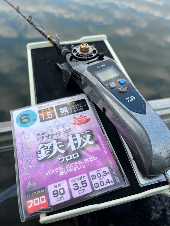 ダイワ ワカサギリール クリスティア ワカサギ CRS-Cα ネビュラ