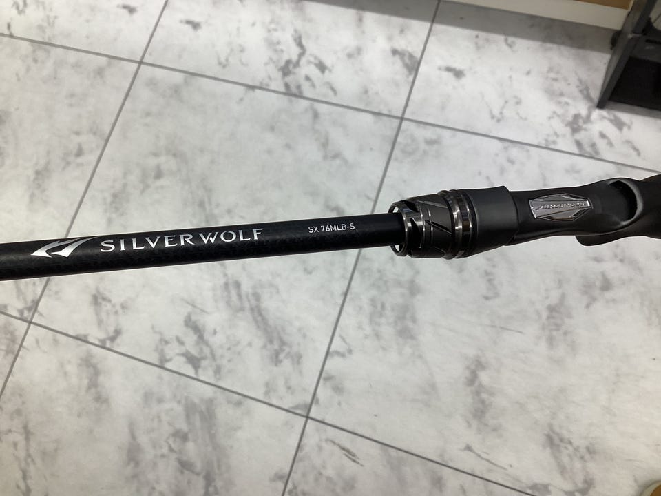 ダイワ(DAIWA) チニングロッド 76MLBーS SILVERWOLF(シルバーウルフ