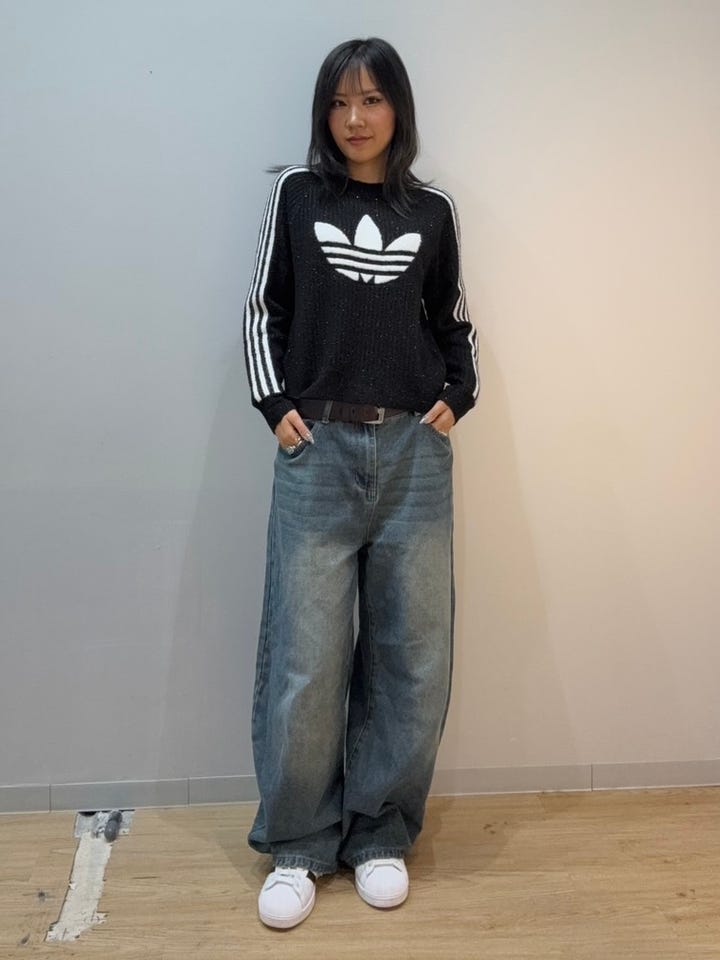 レディース Adilenium 半袖トップ ブラック ｜アパレル,レディース