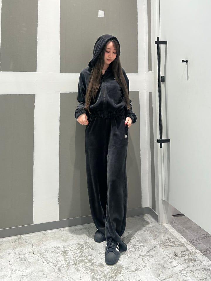 アディカラー ワッフル クラシック トラックトップ ブラック｜アパレル