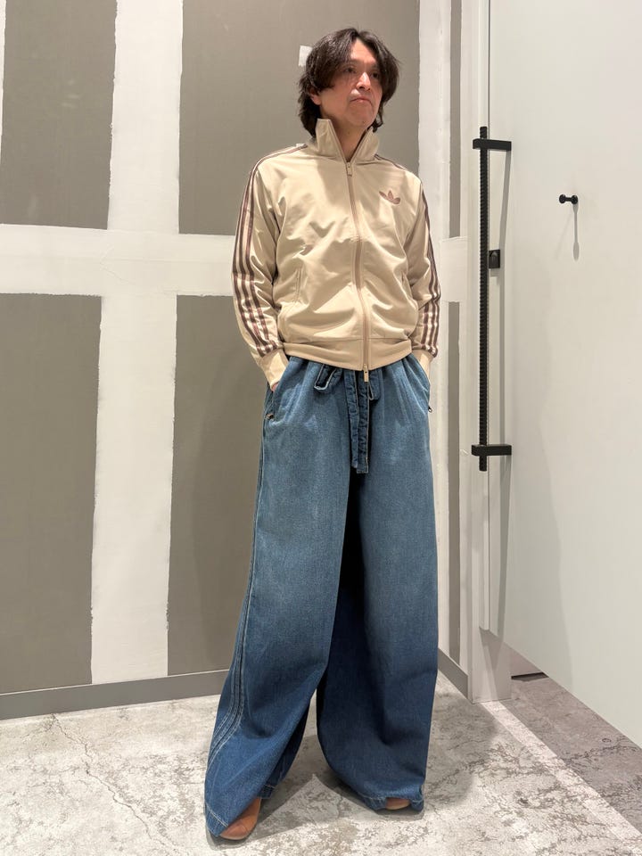 Adicolor Heritage Now ストライプ トラックトップ グリーン